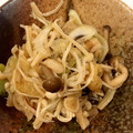 rin0418r24's cooksnap of when they made レンジで簡単☆きのこと葱と油揚げの旨煮。.