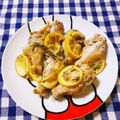 ﾁｲﾁｬﾝﾏﾏ's cooksnap of when they made ダイエット♪鳥手羽元でレモンハーブ焼き.