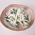 くっくペタ's cooksnap of when they made きゅうりとわかめ♡♥マヨ和え.