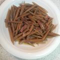 オレンジリング's cooksnap of when they made ピリ辛☆ベーコン＆ごぼうのきんぴら.
