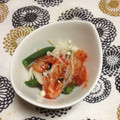 ぽぽきゅ's cooksnap of when they made 簡単おつまみ☆エノキいんげんキムチ♪.