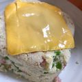 やーしー's cooksnap of when they made おから蒸しパン☆ピザ味.