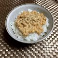 ♧ぴの字♧'s cooksnap of when they made 韓国風!?味の納豆ごはん.