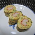 ジョングレ's cooksnap of when they made 冷めても美味しいカニカマの彩り卵焼き♡.