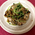 クック1U8A8H☆'s cooksnap of when they made 簡単！牡蠣のバター醤油焼き.
