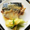 yurimekko。's cooksnap of when they made レンジ３分で簡単しっかり味！さばのみそ煮.