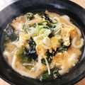 ワンダーふるふる's cooksnap of when they made ダシダで決まる！ワカメと溶き卵のうどん.