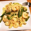 モケ缶's cooksnap of when they made 余ったアヒージョで♪簡単ペペロンチーノ.
