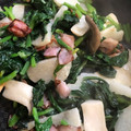 もかもか♡'s cooksnap of when they made やみつき♪ほうれん草と椎茸のﾊﾞﾀｰ炒め.