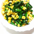 すいーぷりん's cooksnap of when they made ほうれん草とコーンのおひたし.