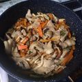 ochika_jam's cooksnap of when they made 大根竹輪豚こまのキンピラ風.