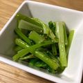 もりやまもりこ's cooksnap of when they made カブの葉のナムル.