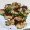 クック8QIAKQ☆'s cooksnap of when they made ピーマンの肉詰め☆チーズ入り.