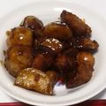 長月えりか's cooksnap of when they made 甘じょっぱい♡サツマイモと豚肉の甘酢炒め.