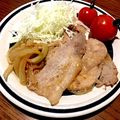 きなこふに's cooksnap of when they made 簡単美味！豚肉の生姜焼き.
