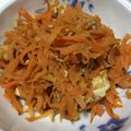 きよやよ's cooksnap of when they made ﾆﾝｼﾞﾝ嫌いに捧げる☆ニンジンしりしり.