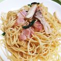 “ありあ”'s cooksnap of when they made 炒めるだけ！きのことベーコンの簡単パスタ.