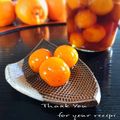 inyako's cooksnap of when they made きんかん漬け.