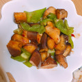 シナたん's cooksnap of when they made 簡単あと１品☆ナスとピーマンの甘辛炒め.