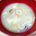 ゆき５'s cooksnap of when they made 出汁はちくわのお味噌汁(^-^)v.