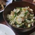SUPER小魚ちゃん's cooksnap of when they made 常備菜☆セロリの葉の梅おかか炒め.