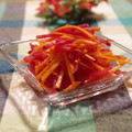 ぽっぽぺぺ's cooksnap of when they made 残り物でできる！人参と大根の千切りサラダ.