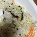 meme1227's cooksnap of when they made シラス入り無限キャベツ♪.