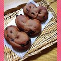 CAFEちん's cooksnap of when they made 簡単♡かわいいハートのチョコチップパン♡.