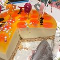 のんちこたん's cooksnap of when they made 七夕の日にクリスタルレアチーズケーキ.