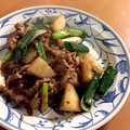 ピアノママ's cooksnap of when they made 新感覚☆梨を使った豚肉のぱぱっと炒め.