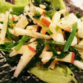 うぃんたろう's cooksnap of when they made ほうれん草と林檎のクリームチーズサラダ♡.