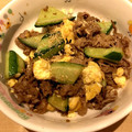 クックUHEC25☆'s cooksnap of when they made 簡単♪きゅうりと牛肉の炒めもの.