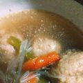 u_mi_n's cooksnap of when they made 煮込んでもふわふわ☆鶏団子と春雨のスープ.