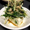 YUKIKI☆'s cooksnap of when they made 水菜たっぷり～♡わさび味の冷やっこ.