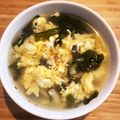 にゃーーーーーーん's cooksnap of when they made 人気検索トップ10超簡単玉子ワカメスープ.