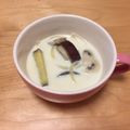 ♡りっくんママ♡'s cooksnap of when they made さつまいも＆きのこ☆ミルクスープ.