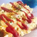 ☆糖質減らしてます☆'s cooksnap of when they made 朝食に！ツナ卵のカレーマヨ トースト.