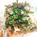 ☆糖質減らしてます☆'s cooksnap of when they made 中華風☆納豆トースト.