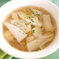 ☆糖質減らしてます☆'s cooksnap of when they made 里芋と長ネギの醤油スープ.