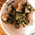 クックS5N2AF☆'s cooksnap of when they made 豚肉と春菊のオイスターマヨ炒め.