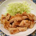 ♡ともりん's cooksnap of when they made 塩麹に漬けた鶏ササミに醤油を垂らして焼く.