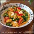ともみろ's cooksnap of when they made 菜の花とトマトのスクランブルエッグ.