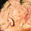 Amylia's cooksnap of when they made フライパンひとつで☆クリームパスタ.
