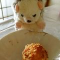 ブラウンシェフ修行中's cooksnap of when they made ホットケーキミックスでチーズ入りドーナツ.
