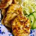 sjhappy's cooksnap of when they made フライパンで簡単ハニーマスタードチキン.