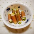 pitachan1's cooksnap of when they made 生ハムの胡瓜・チーズ巻き♫.