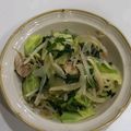 SoraｰRyu's cooksnap of when they made 時短★豚ひき肉とニラもやし炒め.