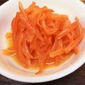 卵せんべい's cooksnap of when they made オレンジジュースdeキャロットラペ♬.