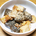ぽこんたん's cooksnap of when they made こんにゃく＆厚揚げの柚子きんぴら.
