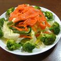 ヌーシ's cooksnap of when they made ☆スモークサーモンサラダ☆パーティーに♪.